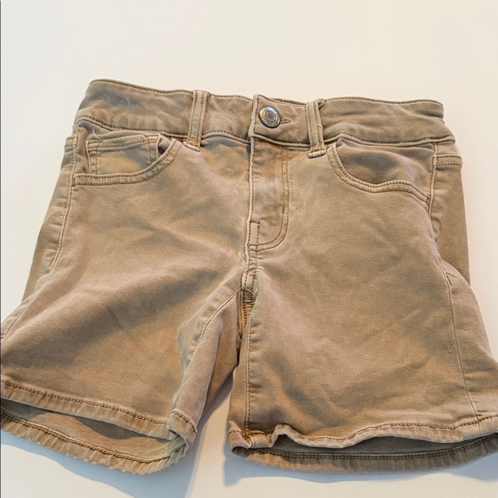 American Eagle Outfitters Light Brown Jean Shorts
